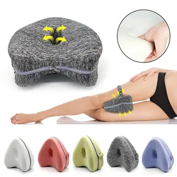 

Orthopedic Pillow for Sleeping Memory Foam Leg Positioner Pillows Knee Support Cushion between the Legs for Hip Pain Sciatica