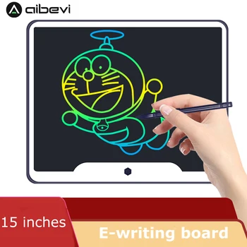 

Aibevi 15" LCD Writing Tablet Portable ultra-thin Handwriting Pads Digital Writing Board Message Graphics Board for Children