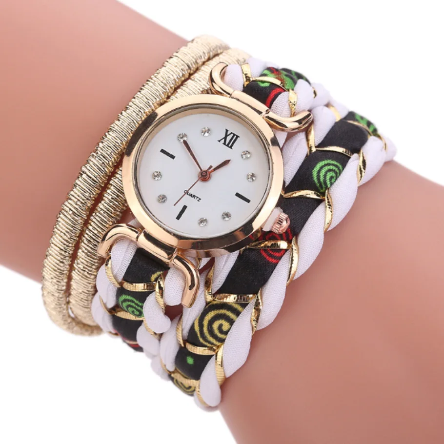 Женские часы-браслет ручной работы в стиле бохо летние модные наручные часы с