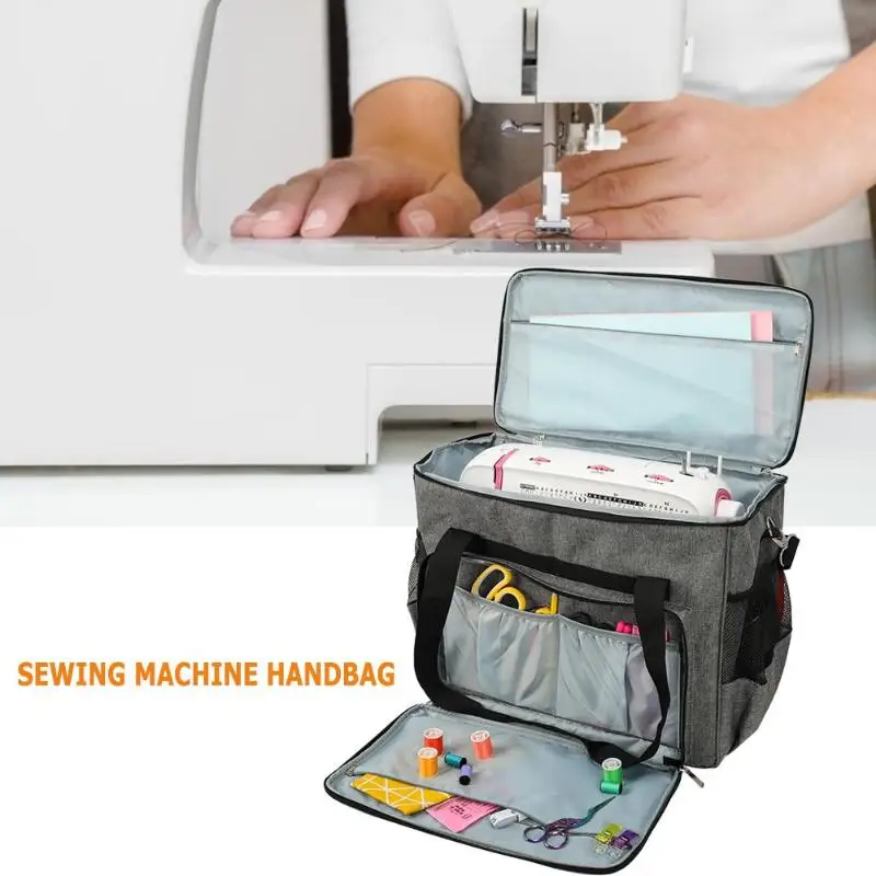 Portable Sewing Machine Storage Bag Waterproof High-quality Durable Wear-resisting Large Capacity Sewing Tools Travel Handbag