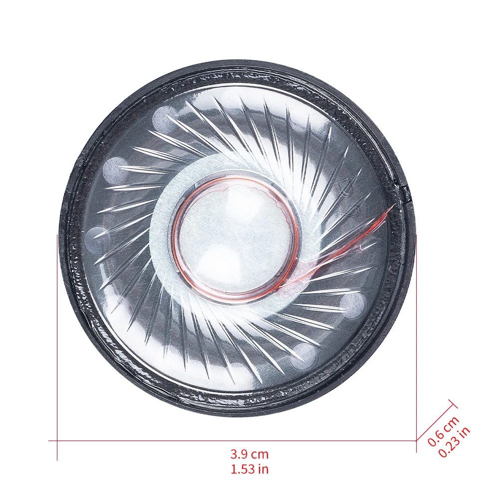 10PCS Hifi Headset Driver 40mm Headphone Speaker Unit 32 ohm Neodymium Earphone Speaker Repair Parts
