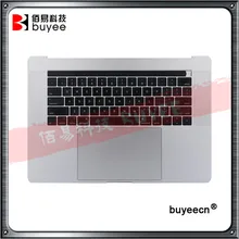 Серебристо-серый 1" A1707 Упор для рук для Macbook Pro retina A1707 US UK RU FR ES AR Клавиатура трекпад A1820 батарея в сборе