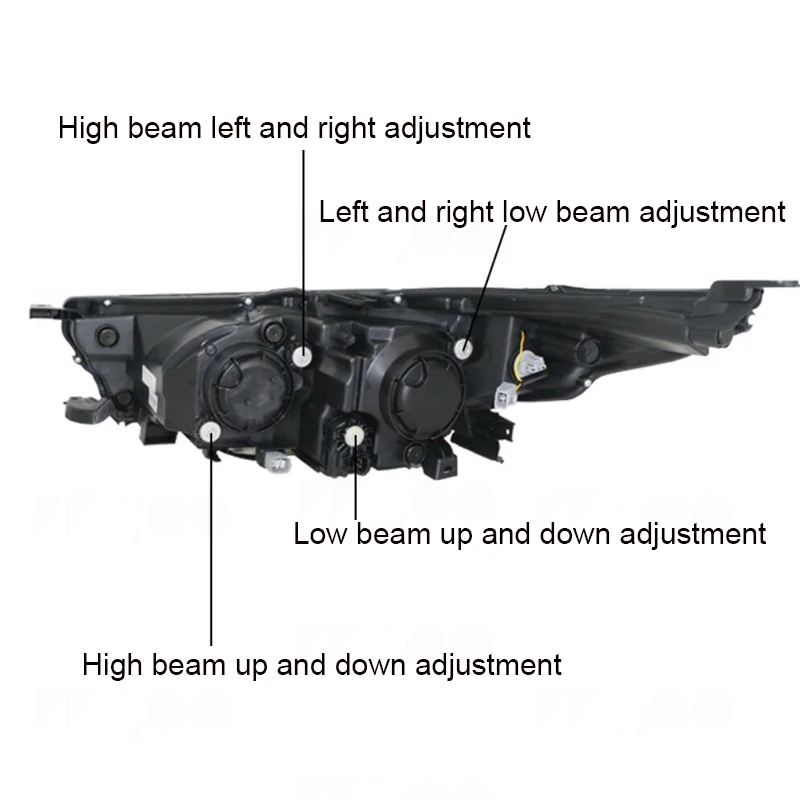 Фара highlander, HID светодиодный, автомобильные аксессуары, Highlander противотуманный светильник, camry, Hiace, sienna, yaris, Tacoma, highlander фара