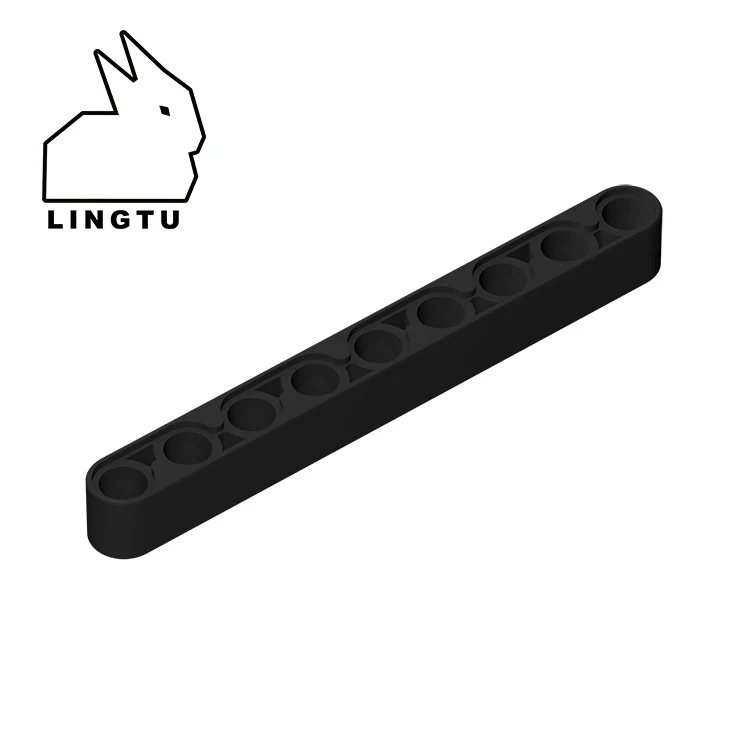 LINGTU строительный блок для бренда 64289 40490 Liftarm 1x9 Толстый Technic Развивающие детские игрушки Nanoblock - Цвет: 26