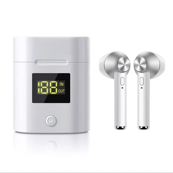 

New D019 TWS Bluetooth Earphones Led Power Display Charging Case HD Stereo Wireless Headphones Sport Bass Headset Touch control