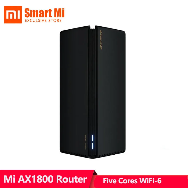 

100% Original Xiaomi Mi AX1800 Wireless Router Mesh WIFI 5G Dual-Band 256MB 2.4G 5G Full Gigabit OFDMA High Gain 2 Antennas
