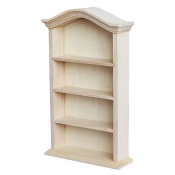 

1Pc Storage Shelves Model Mini Home Model Miniature Scene Accessory for Gift Kids Children