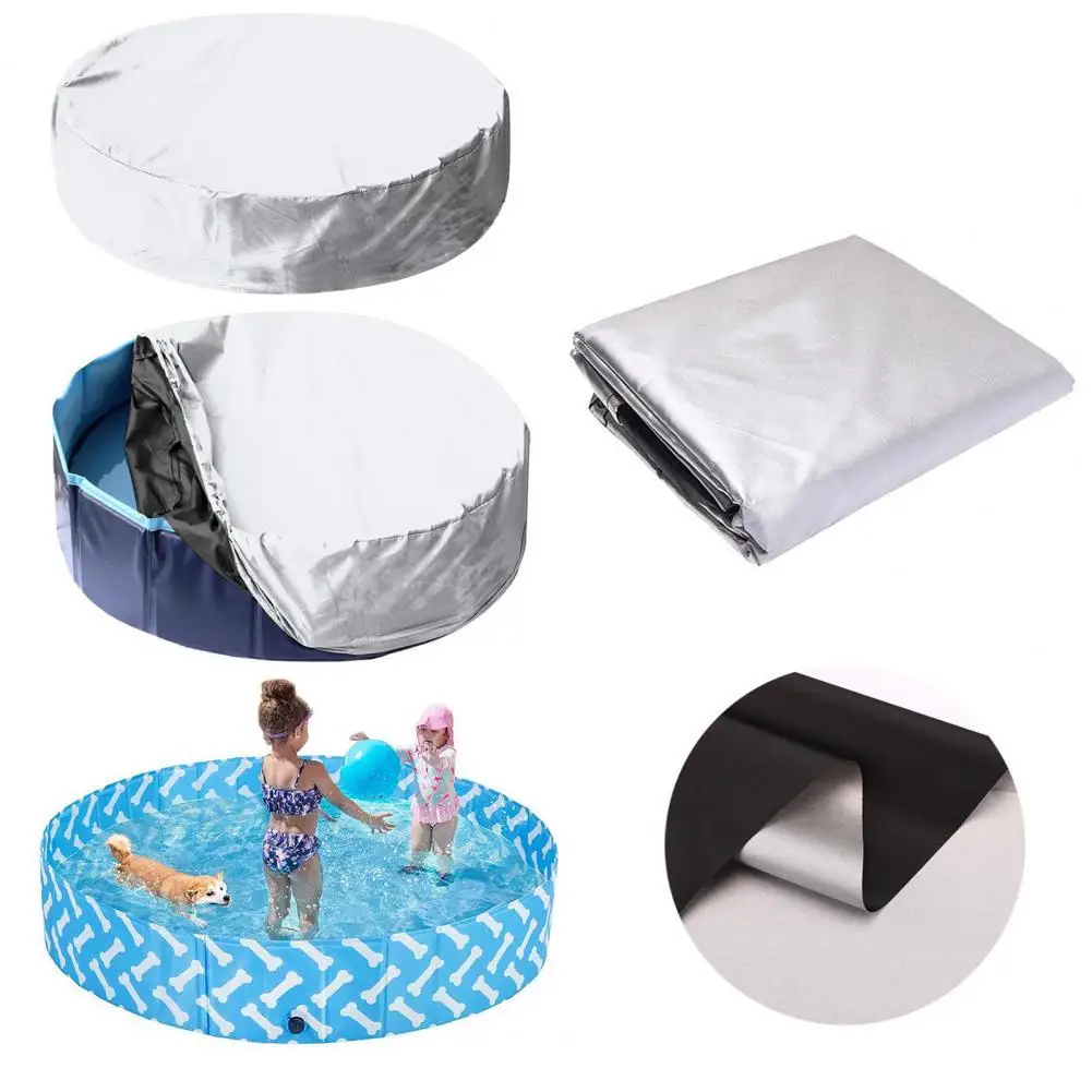 Pool Cover Round Solar 82CM/122CM/162CM Outdoor Bubble Blanket Accessories