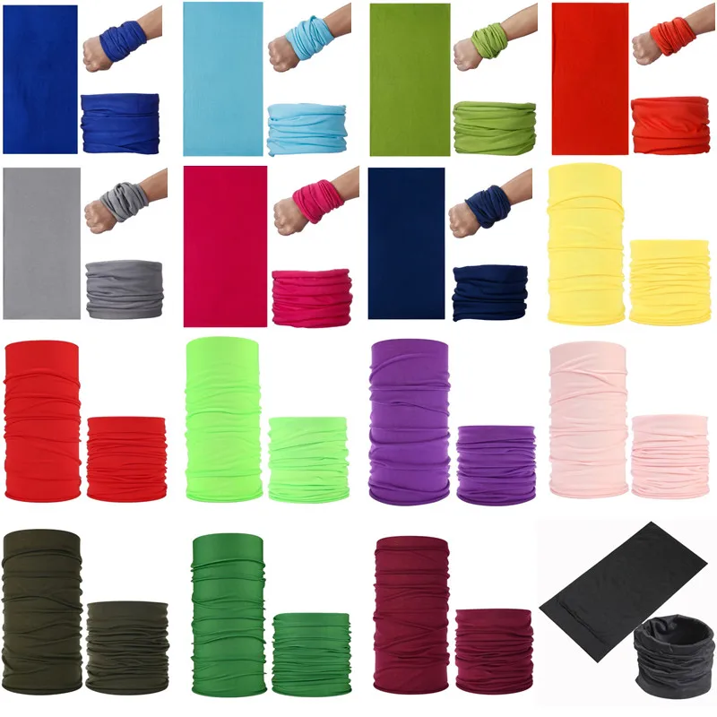 Turbante para hombre y mujer, bufanda mágica para deportes al aire libre, cinta para el pelo de montar en bicicleta, pasamontañas de cuello, tubo, pañuelos más cálidos