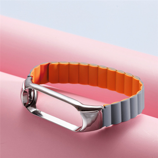 adjustable silicone belt For Xiaomi Mi Band 5 6 wristband Smart Bracelet Mi band6 strap Silicone belt