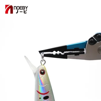 

Noeby 17,5 cm 81g Luftfahrt aluminium rot und blau angeln zange