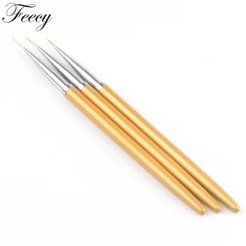 

Nail Art Brushes Acrylic Nail Brush Painting Drawing Carving Pen Gel Nails Professional high quality UV Nail Art Line Tool