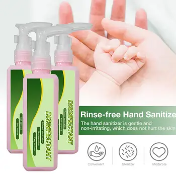 

3Pcs Portable Antibacterial Hand Sanitizer Hand Soap Disposable Disinfectant Gel Hand Sanitizer Quick Dry Hand Wash Clean