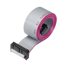 Uxcell IDC провода плоский кабель FC/FC Разъем a-типа 30 см длина серый 30Pin