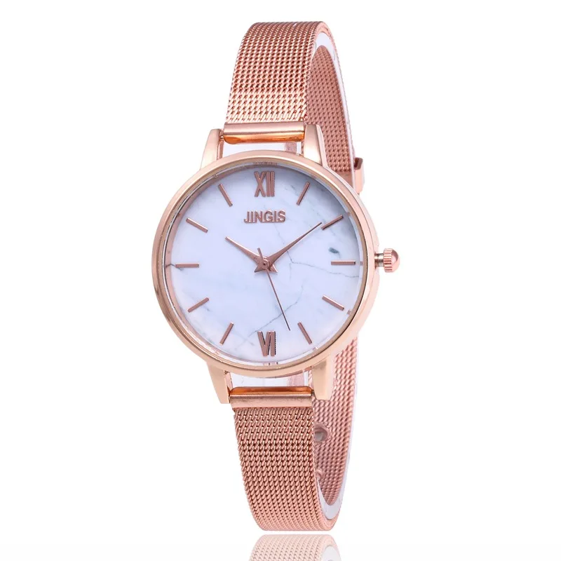 

Mint Green Tungsten Steel with Watch Girl'S Fashion Waterproof 2018 New Style Women's Casual Glorious Personalized & Creative