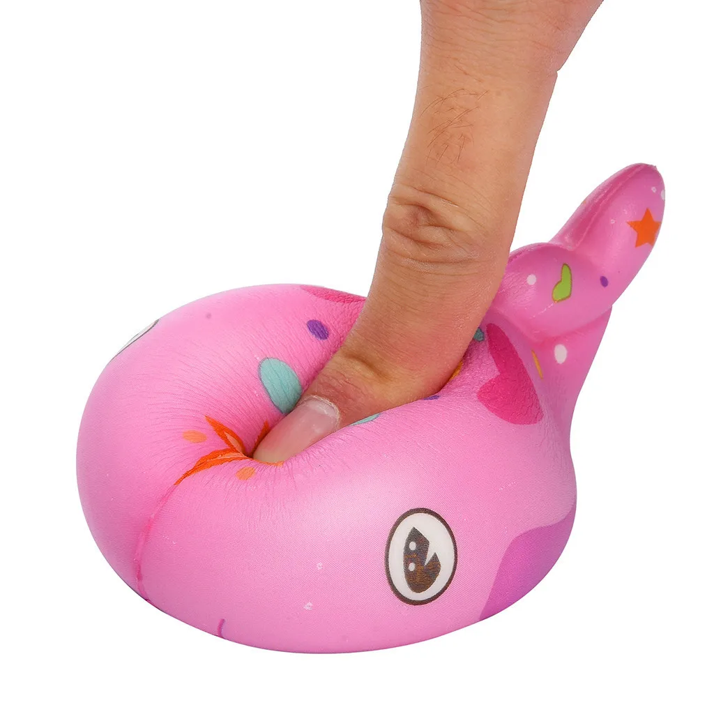 Cartoon Whale Super Slow Rising Animal Toys For Children Birthday Funny Gift Antistress Relieve Stress Cure Gift #A