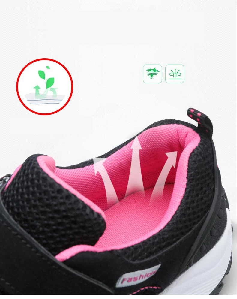 Golden Sapling Plus Size Sneakers Women Breathable Air Mesh Trainer Running Shoes Fitness GYM Lightweight Women's Sports Sneaker