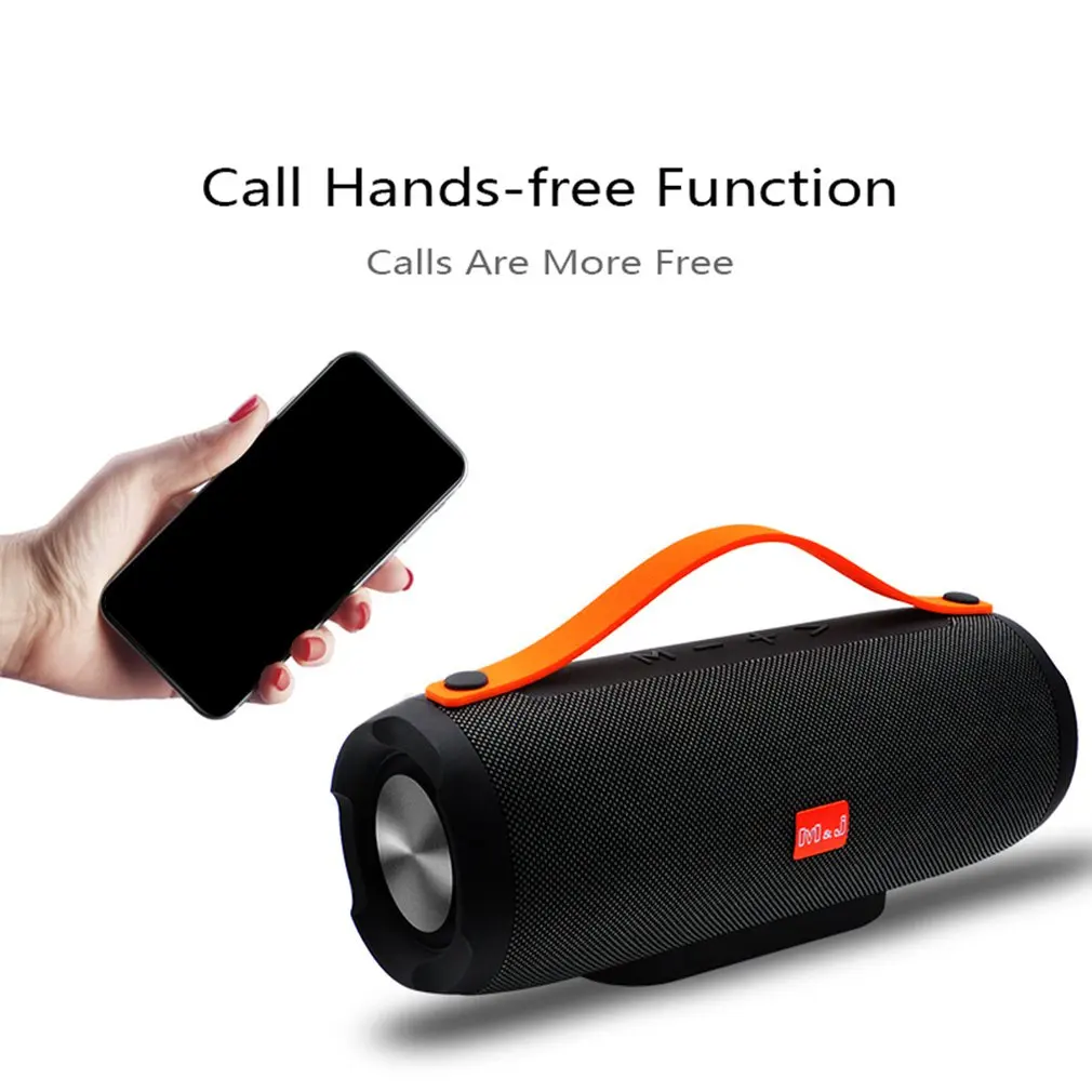 

Wireless Speaker Widely Compatible Portable Portable Waterproof Outdoor Audio TF Card Exquisite Grid Design