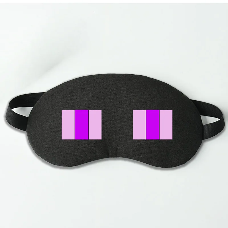 

Unisex Minecrafted Fashion Chic Cotton Sleep Mask Shading Travel Noon Sleeping Earplugs Anime Eye Mask Gift for Kids Friend