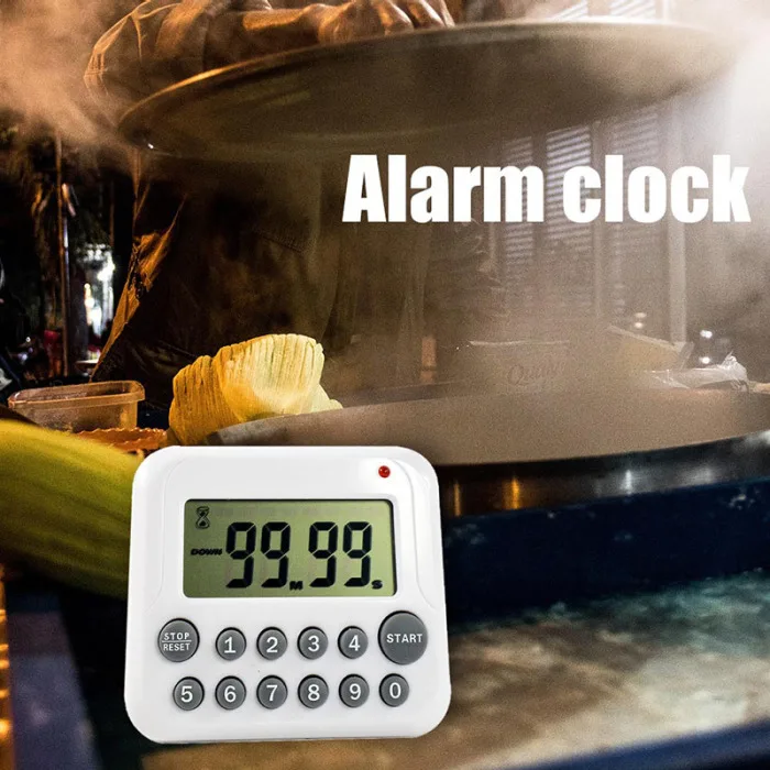 Digital Kitchen Timer Cooking Timing Positive Countdown Up Pockets Timer Alarm TB Sale