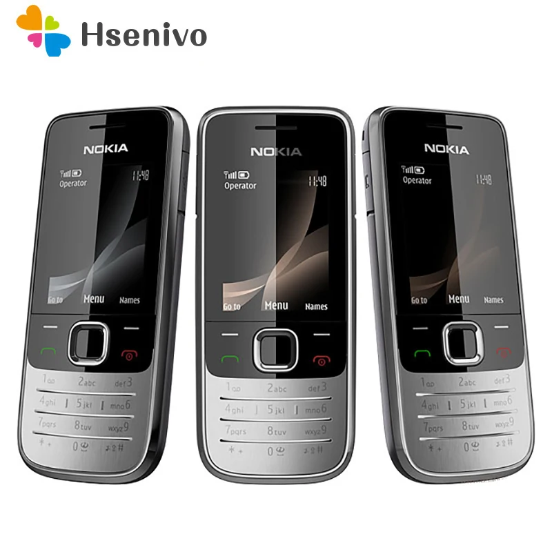2730 оригинальный телефон Nokia дешевые телефоны разблокированные GSM WCDMA 3G с русской