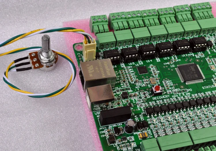 Mach3 USB/ETHERNET двойной интерфейс 6-Axis Motion Board ЧПУ управление движением карты управления Лер Breakout Board
