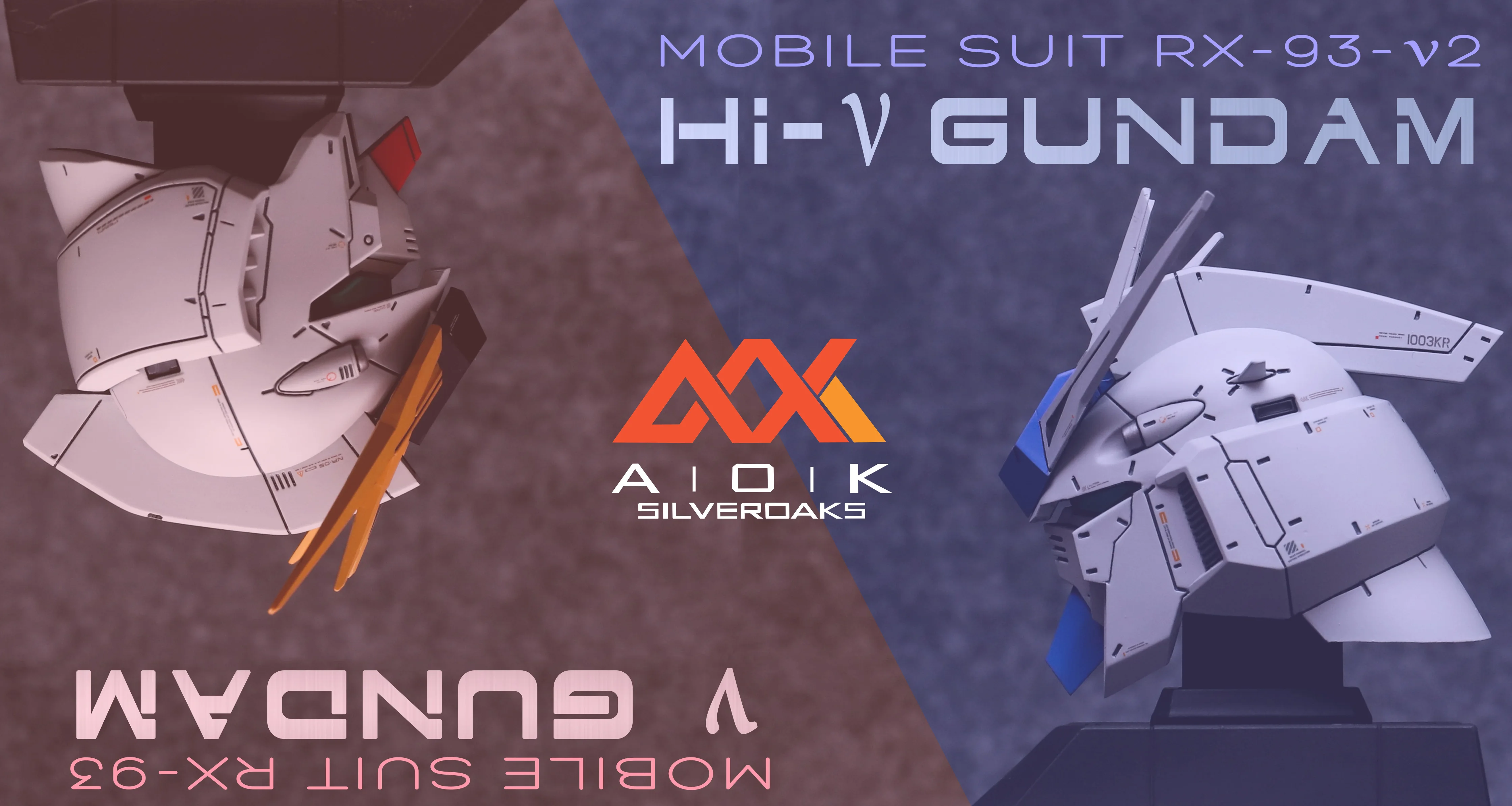 

1/35 Scale Unpainted Resin V gundam head + Hi-V gundam head collection figure