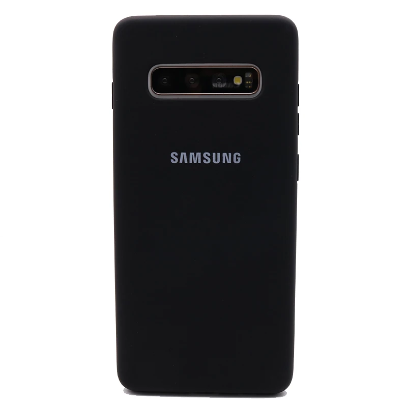 S10 Case Samsung Galaxy S10 Plus/S10e Silky Silicone Cover High Quality Soft-Touch Back Protective Shell S 10 + S10 E pouch mobile Cases & Covers