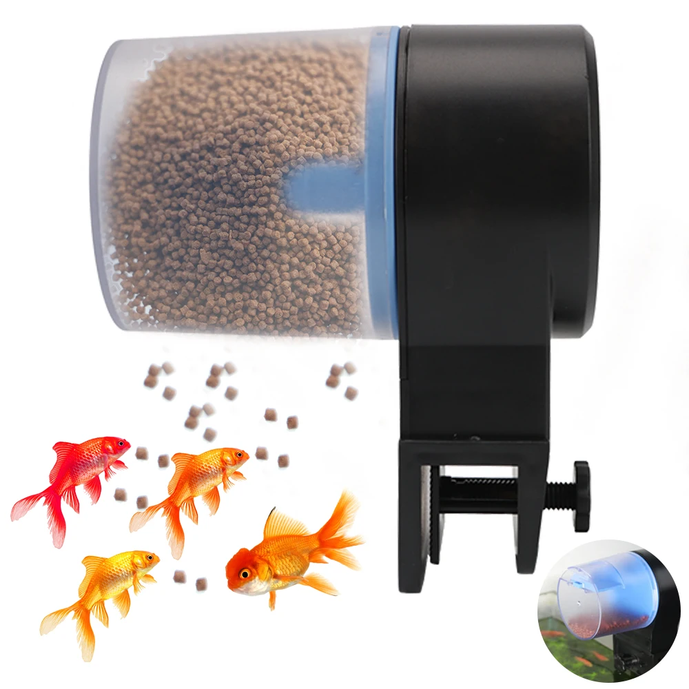 8/12/24 hours Aquarium Fish Feeder Auto Goldfish Feeder Automatic Fish