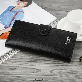 

New Women Wallet Fashion Trifold Leather Clutch Bag Card Holder Lady Purse Long Wallet Evening Business Handbag