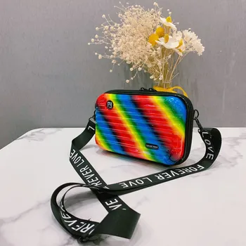 

Fashion Crossbody Bags for Women 2019 Luxury Handbags Women Bags Designer Mini Make Up Clutch Bag New Mini Luggage Bag Totes