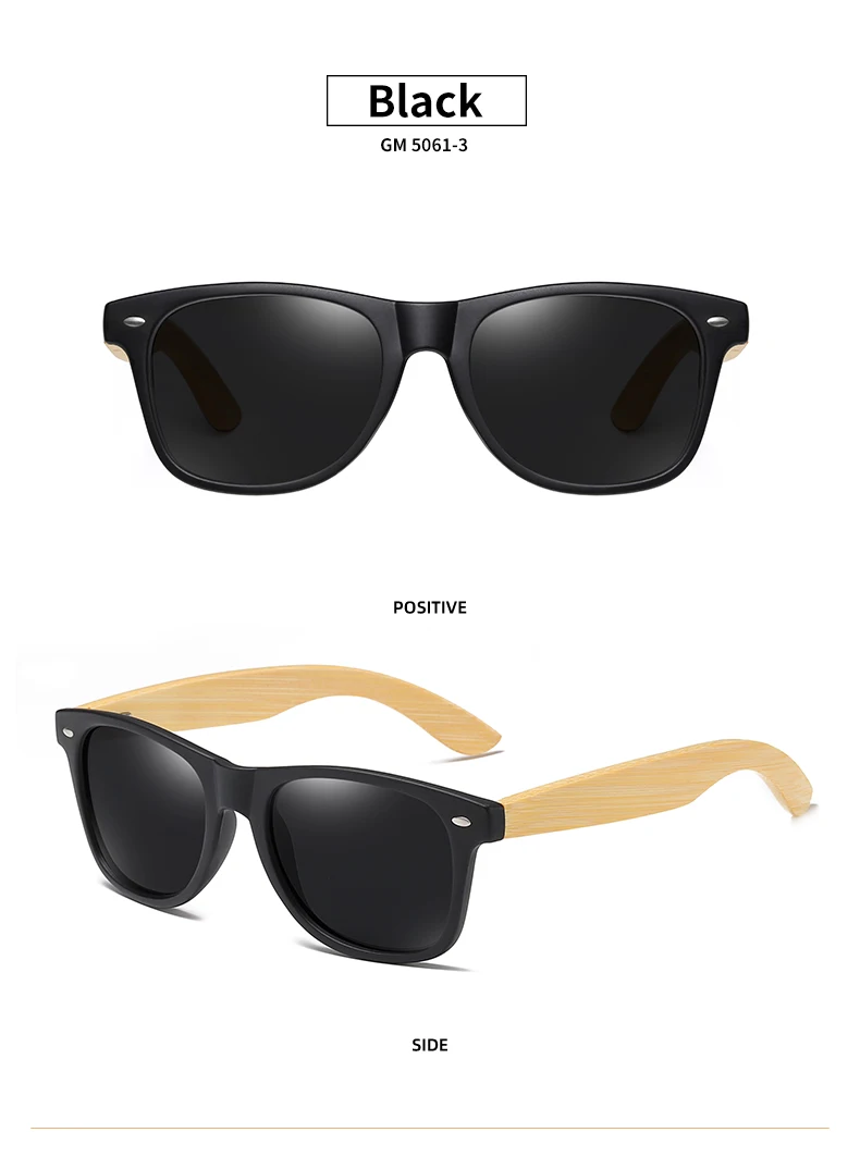 GM Ретро Мужские деревянные очки бамбуковые солнцезащитные очки женские фирменные дизайнерские спортивные очки Золотые Зеркальные Солнцезащитные очки оттенки lunette oculo