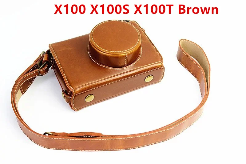 Luxury PU Leather Camera Case Bag For Fujifilm Fuji X100 X100S X100T X100V X100F XA5 XA7 XA20 XT100 XT200 XT10 XT1 XF10 XS10 