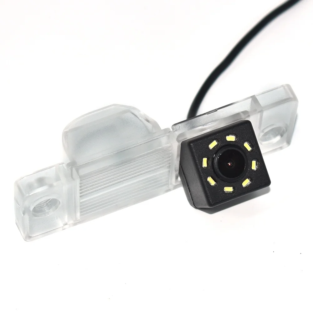 ZJCGO Car Rear View Reverse Back Up Parking Waterproof Camera For Daewoo Kalos Gentra Lanos Sens Rezzo Vida KLAS T250 T200 T150 - Название цвета: 8-LED