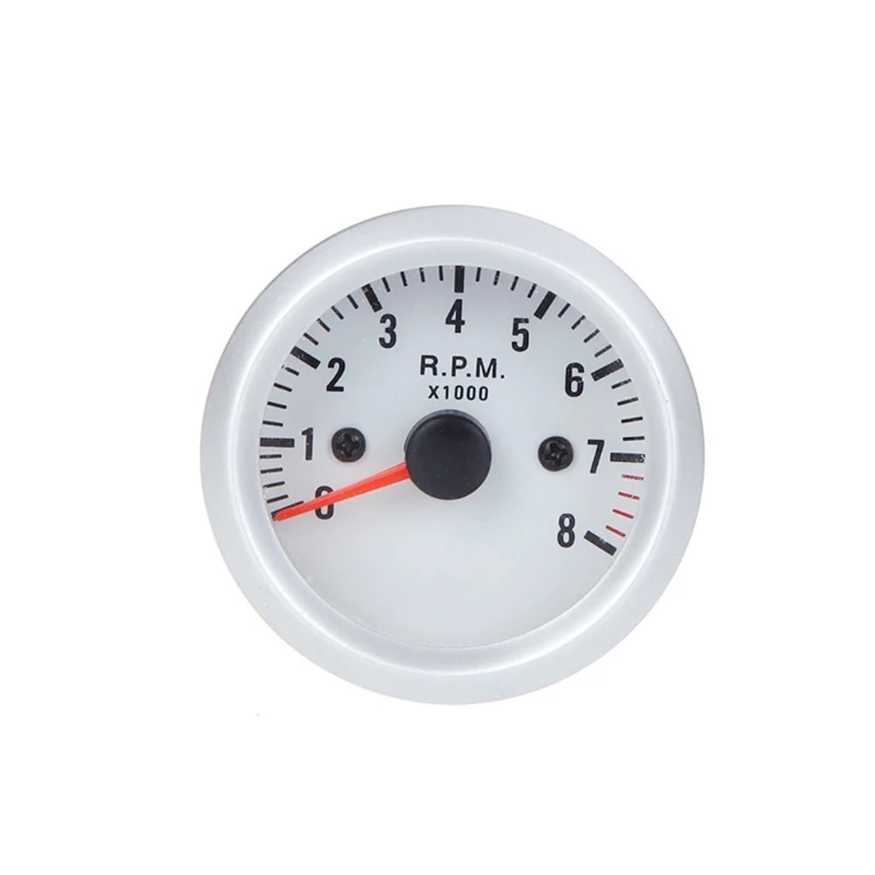 

Car Tachometer 12V Digital Display Pointer Tacho Gauge 0~8000RPM Blue LED Tach