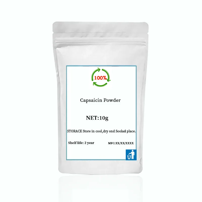 CAPSAICIN 96% экстракт перца чили высокое качество порошок Капсаицин Бесплатная