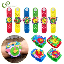 Новые игрушки DIY 3D EVA пена ремесло стикер часы ручной работы часы для обучения детей детский сад образовательные игры Детский подарок ZXH