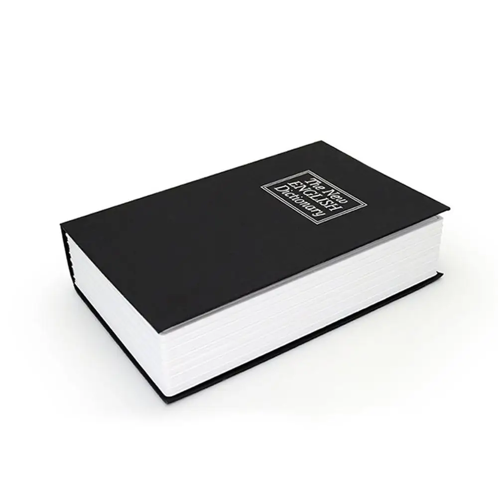 Английский словарик секретная книга Сейф деньги Скрытая коробка монета копилка с ключом наличные монеты сохранение замок для ящиков коробка для хранения