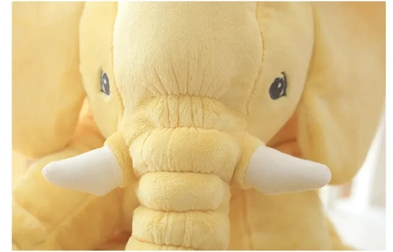 40cm/60cm Cute Infant Plush Elephant Doll Pillow