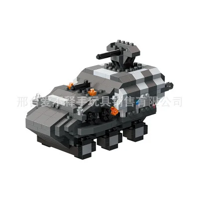 

Pan luo si Small Particles of Diamond Micro Building Blocks Military Series Model Educational ENLIGHTEN Assembled minii Building