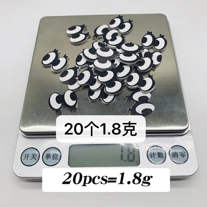 XINDONG DIY 20 шт мультфильм Деревянный глаз Форма деревянные ремесла украшения игрушки Дети ремесла 18*16 мм