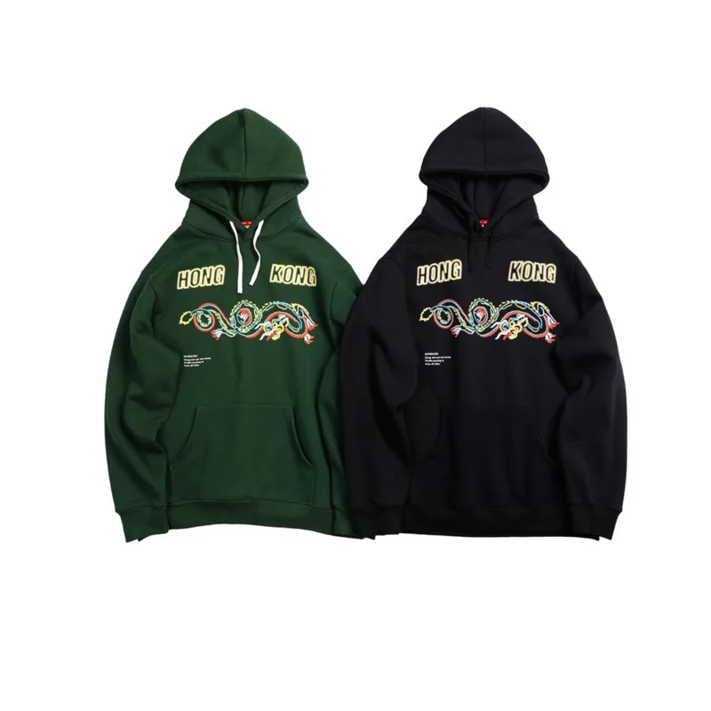 

2019 Spring And Autumn Men's New Casual Letter Pattern Printing Hooded Hoodies Loose Temperament Trend Cotton Harajuku