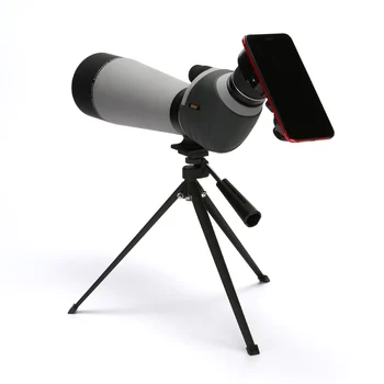 

20-60X60 Zoom Spotting Scope with Tripod Long Range Target Shooting Bird Watching Monocular Telescope HD Optical Glass FMC Lens