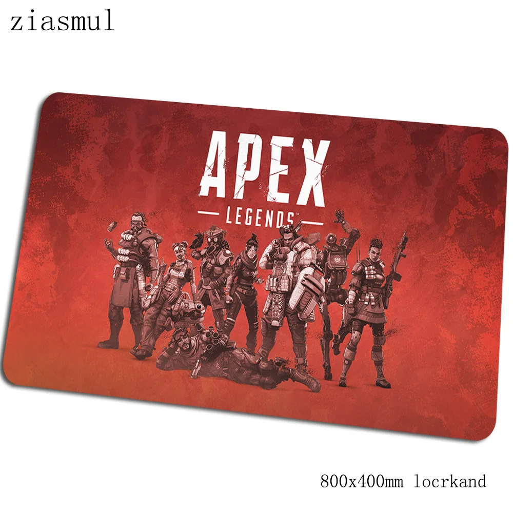 Apex Легенда коврик для мыши 80x40 см игровой коврик для мыши с изображением аниме мультфильм офисный ноутбук с алюминиевым корпусом стол коврик великолепные padmouse игры pc gamer коврики - Цвет: Size 800x400x2mm