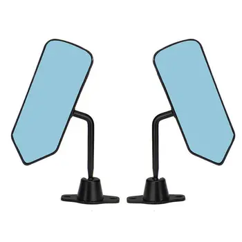 

Universal F1 Style Rear View Racing Side Mirrors Convex Glass Cafe Retro carbon fiber look