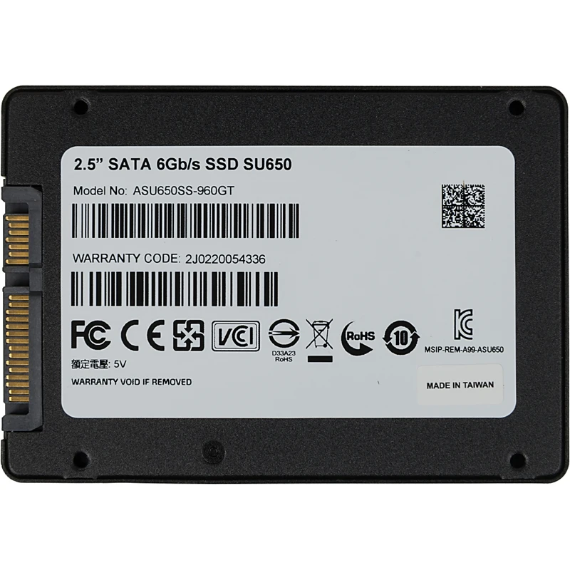 Накопитель SSD A-Data SATA III 960Gb ASU650SS-960GT-R Ultimate SU650 2.5"