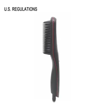 

Electric Hair&beard Straightener Comb For Men Rotatable Handle Multifunction Hair Styler Straightener Heat