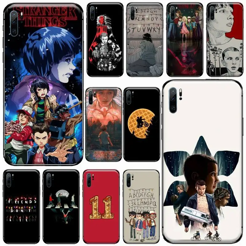 

STRANGER THINGS Phone Case Funda For Huawei P9 P10 P20 P30 Lite 2016 2017 2019 plus pro P smart