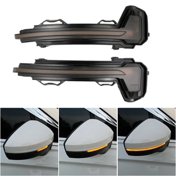 

For VW Volkswagen Tiguan MK2 Touareg MK3 2017 2018 2019 Dynamic LED Blinker Turn Signal Light Side Rearview Mirror Indicator