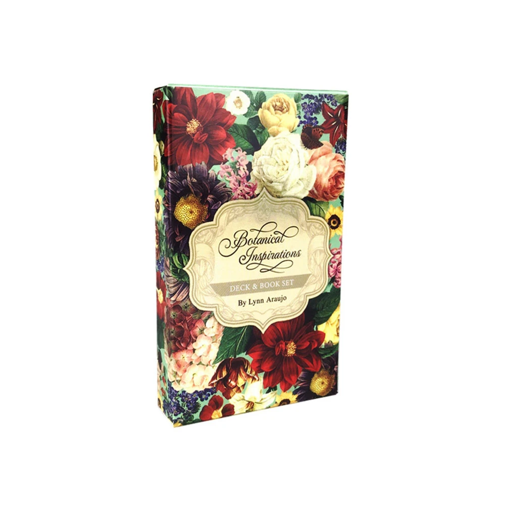 New Tarot Botanical Inspiration Oracle Cards For Fate Divination Board Game  Tarot And A Variety Of Tarot Options Pdf Guide - Card Games - AliExpress